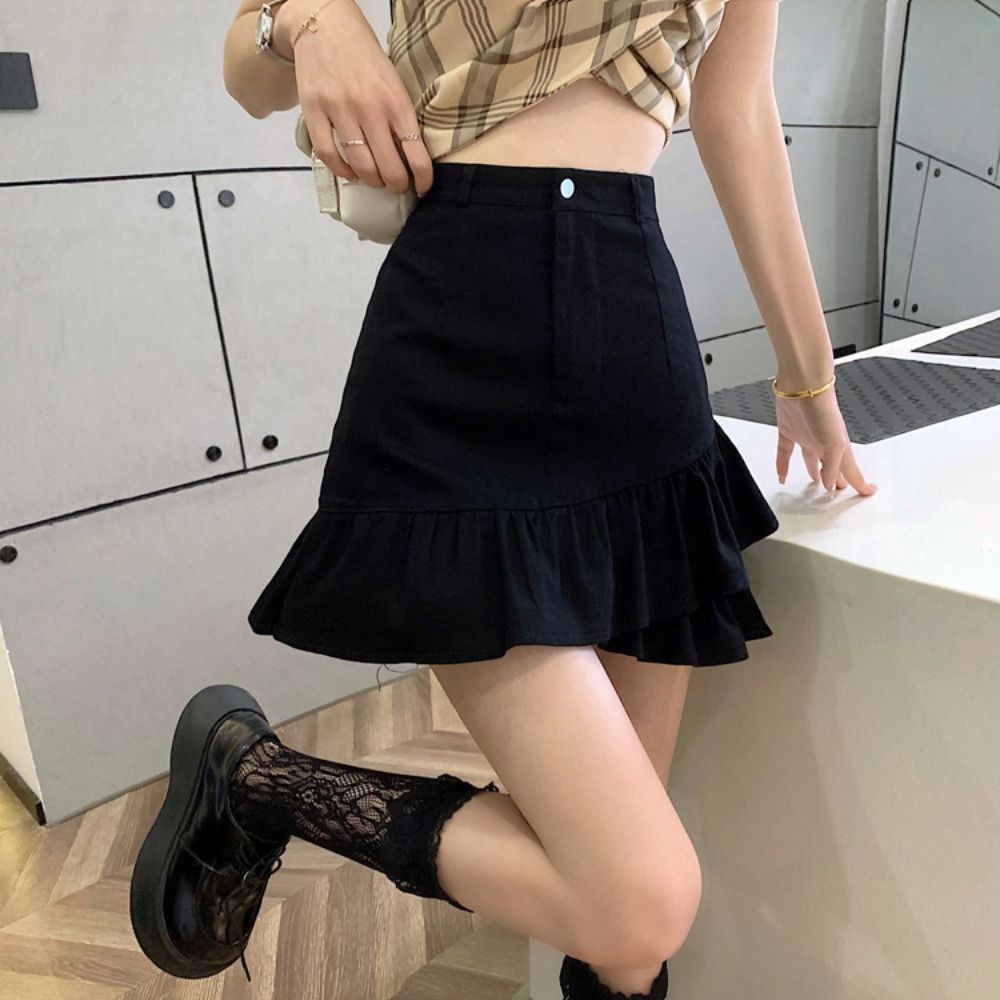 Fashion%20Irregular%20Ruffle%20Short%20Mini%20Skirt%20Denim%20Tiered%20High%20Waist%20A-line%20Skirt%20with%20Safty%20Pants%20Pleated%20Mini%20Skirts%20Girls%20-%20Image%203