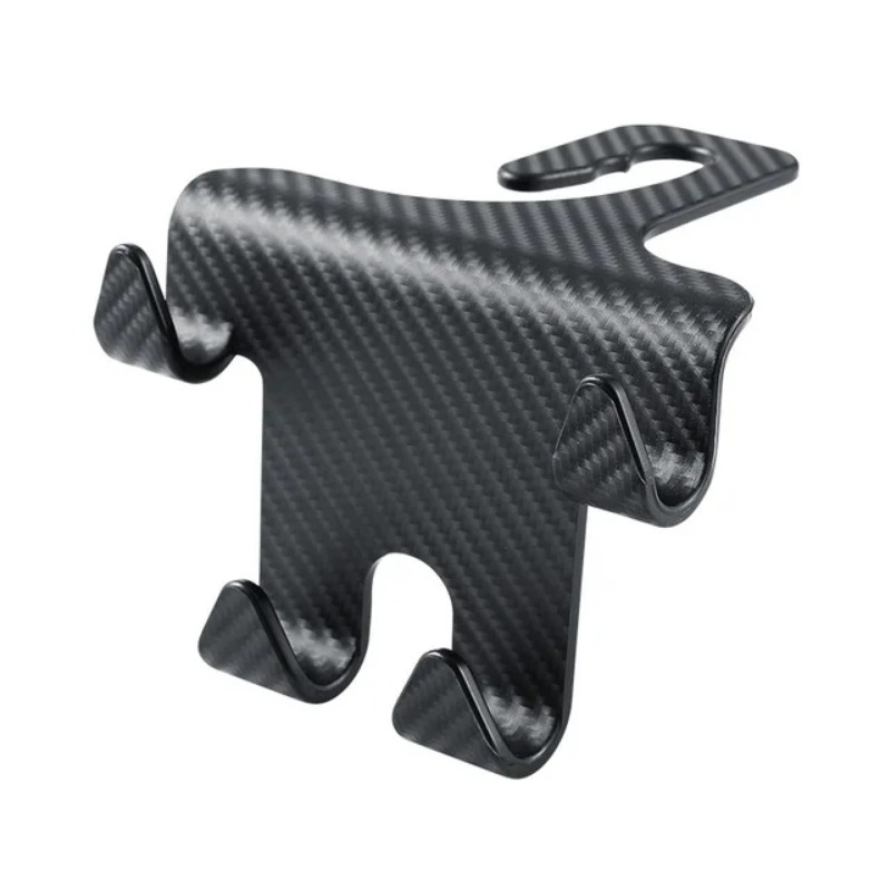 Multifunctional Car Backseat Hook Universal Car Phone Bracket Hidden Handbag Coat Storage Hook Car Interior Accessories