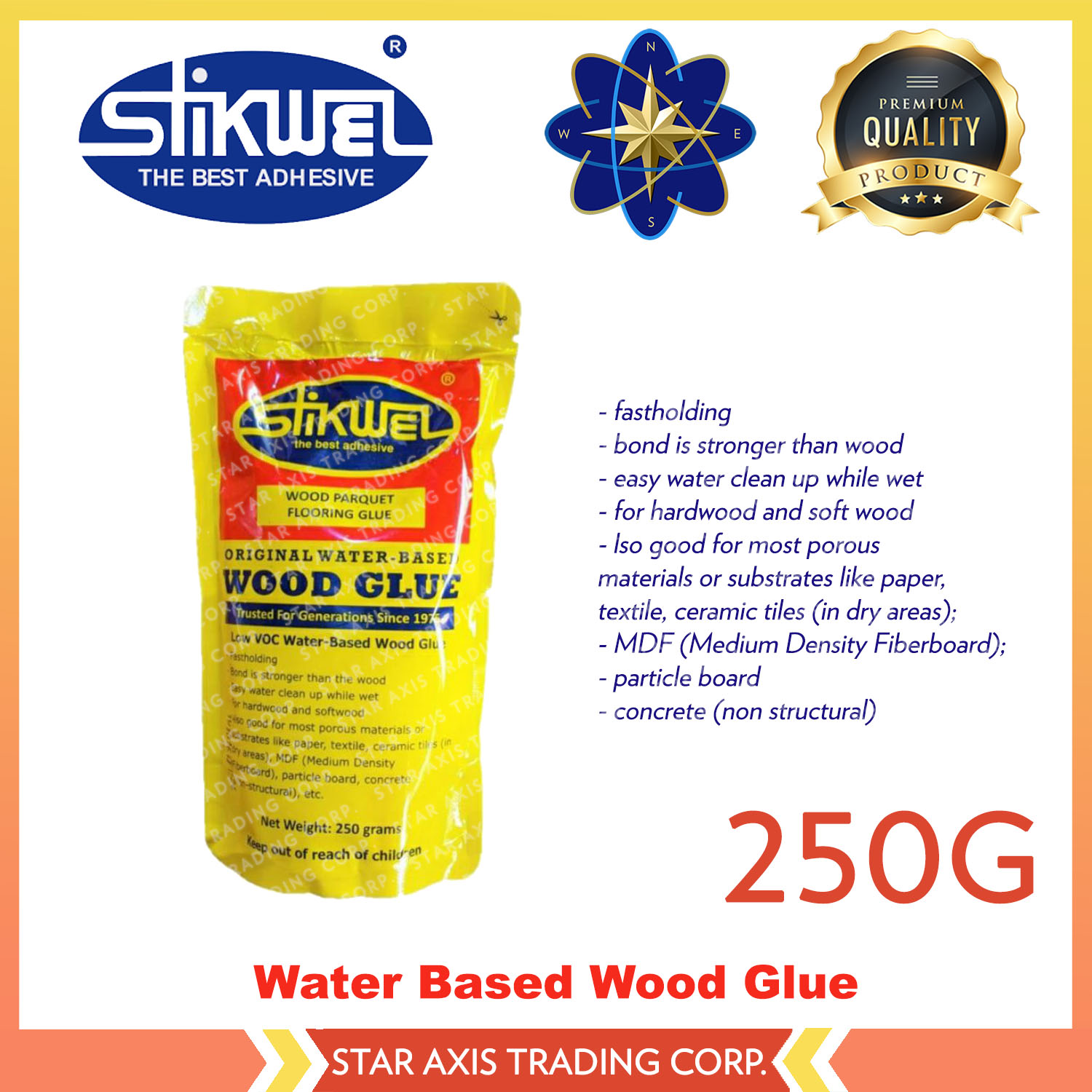 Stikwel Water Based Wood Glue Lazada PH