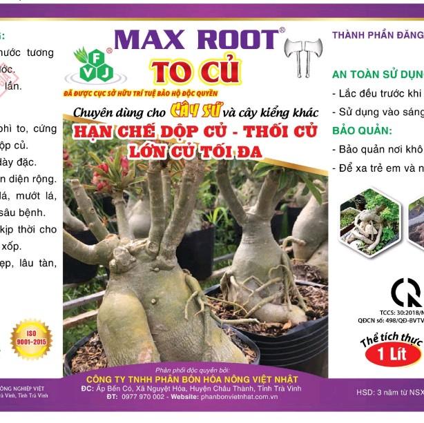 Max root - To Củ Sứ