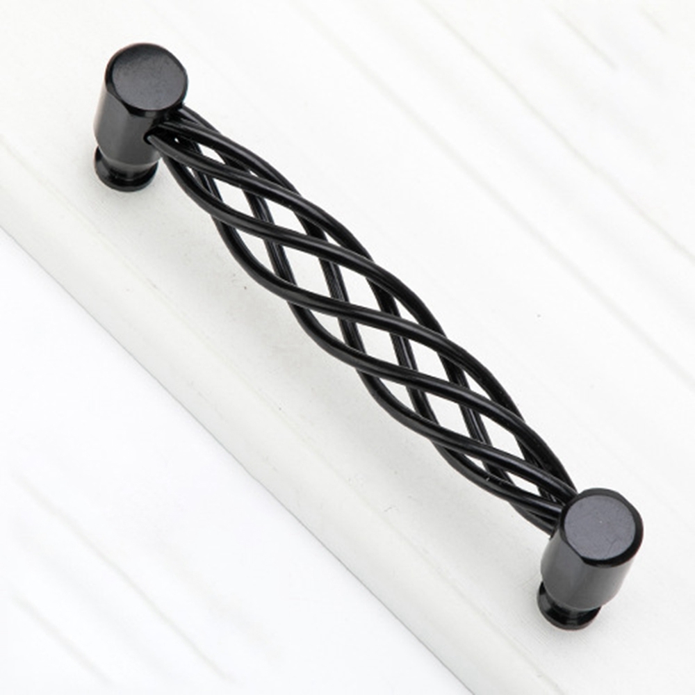 EKILLERLY Hollow Out Birdcage Handle Pull Wardrobe With Screws Cupboard