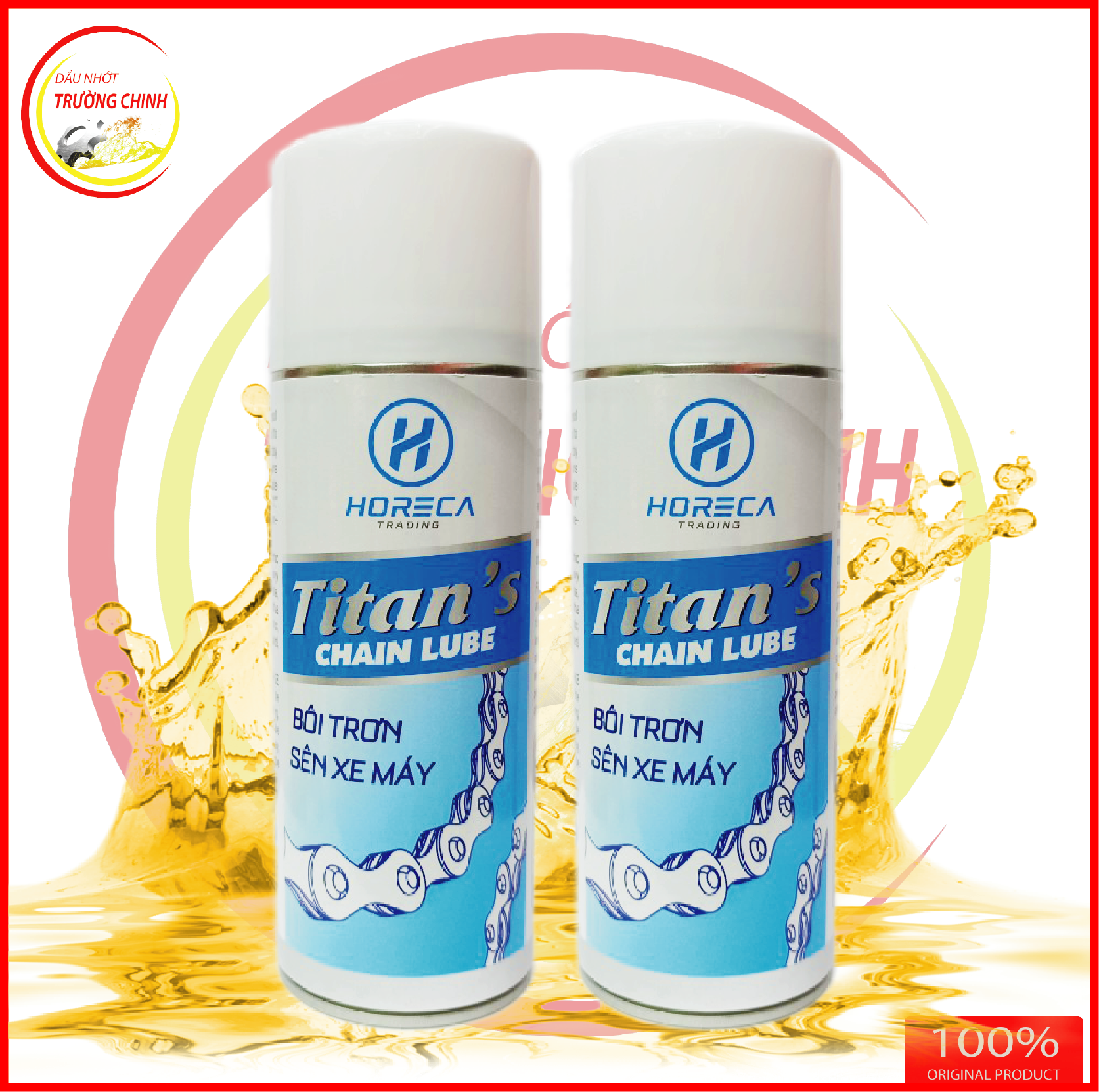 Dưỡng sên, bôi trơn sên Horeca Titan's 400ML