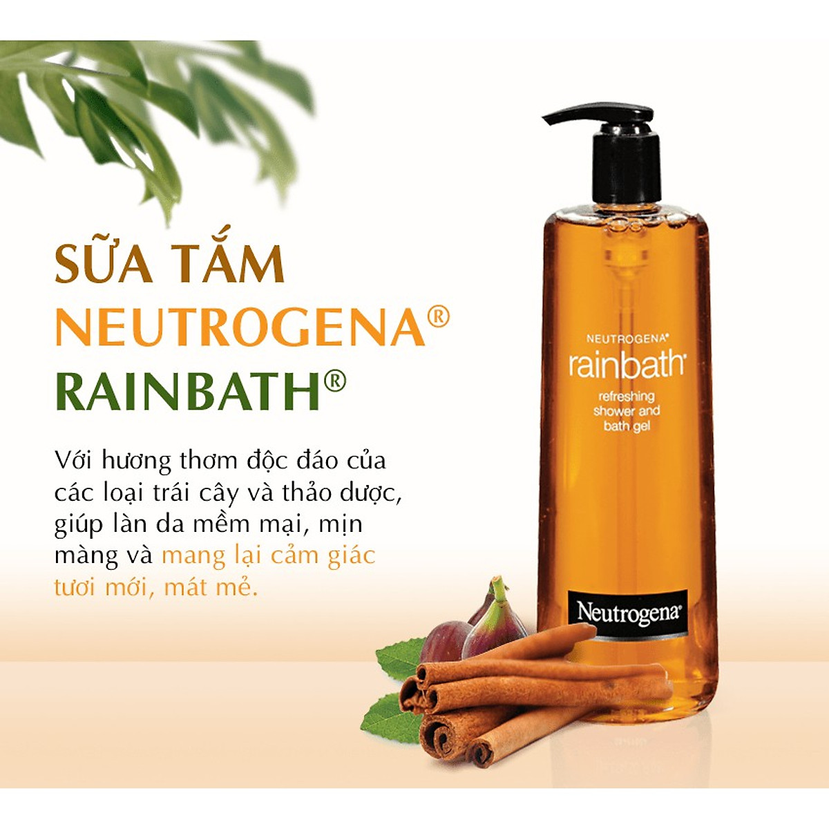 Sữa tắm trị mụn body Neutrogena Rainbath 473ml