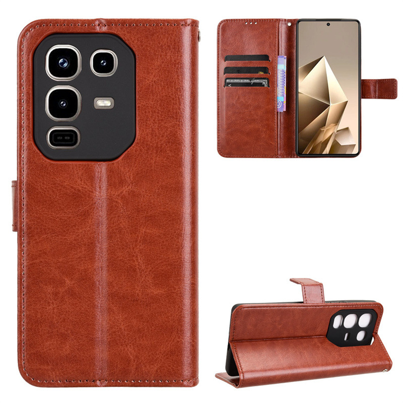 Infinix Note 50 Pro+/Note 50 Pro Plus 5G Leather Phone Case,Flip Wallet Phone Case Cover for Infinix Note 50 Pro+/Note 50 Pro Plus 5G. 