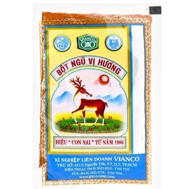 2 gói bột ngũ vị hương hiệu con nai vianco