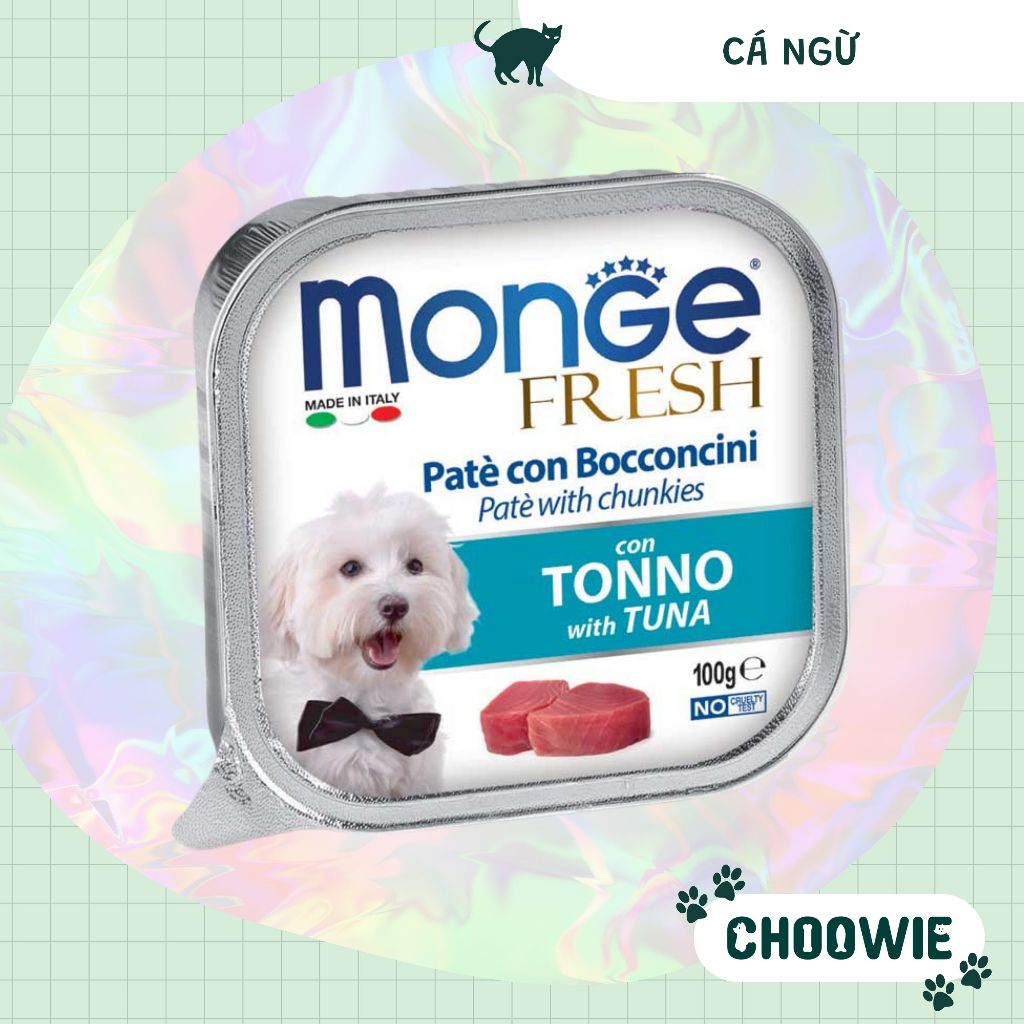 Pate MONGE thơm ngon cho chó | Thức ăn ướt cho chó
