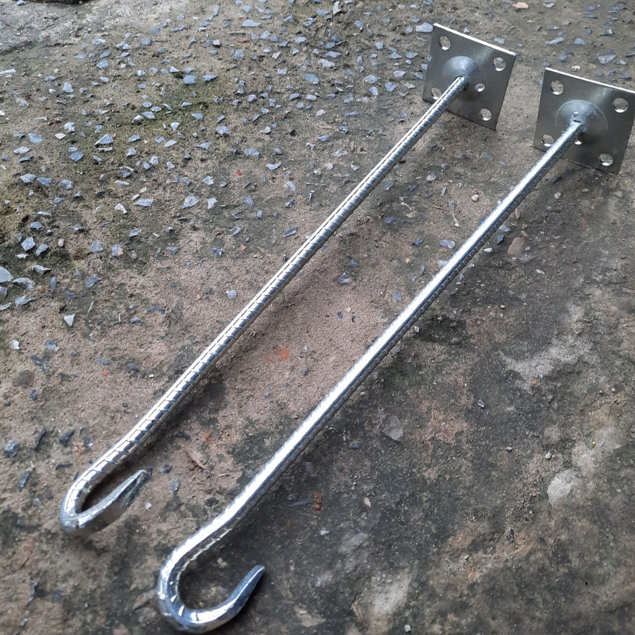Combo 2 Móc treo quạt trần, treo đèn có đế đủ kích thước từ 10cm-50cm