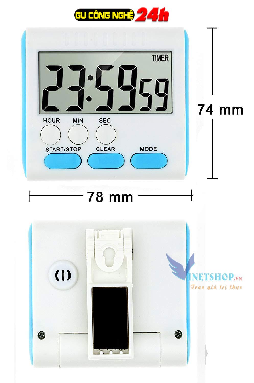 Đồng hồ hẹn giờ , đếm ngược - thiết bị nhà bếp - thiết bị pha chế v2 -dc3529