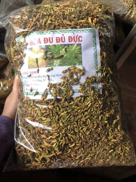 Hoa đu đủ đực sấy khô