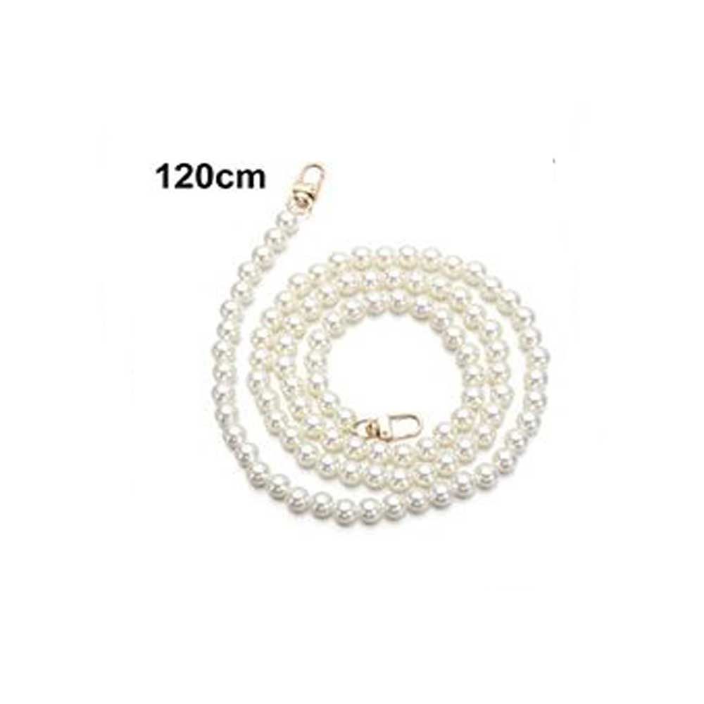 AILSA Nữ Sang trọng Dài Tự làm Bộ phận túi Chuỗi túi thay thế Tay cầm ví Dây đeo túi ngọc trai Chuỗi tote đính cườm Đai đeo chéo