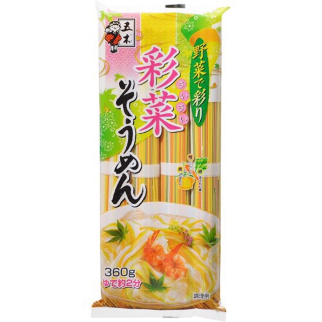 Mì somen rau củ Itsuki 320g Nhật Bản [Date T4/2026]