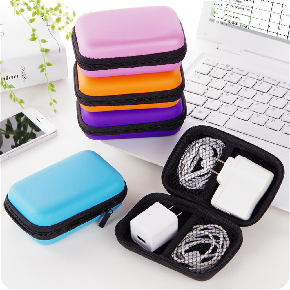 Multi-purpose Cable Management Bag Portable Compact Travel Organizer Mobile Power Case Earphone Package Travel Storage Bag