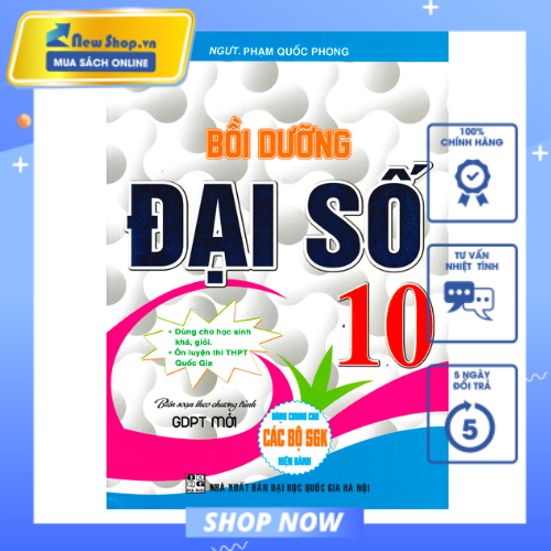 Sách - bồi dưỡng đại số 10 - newshop