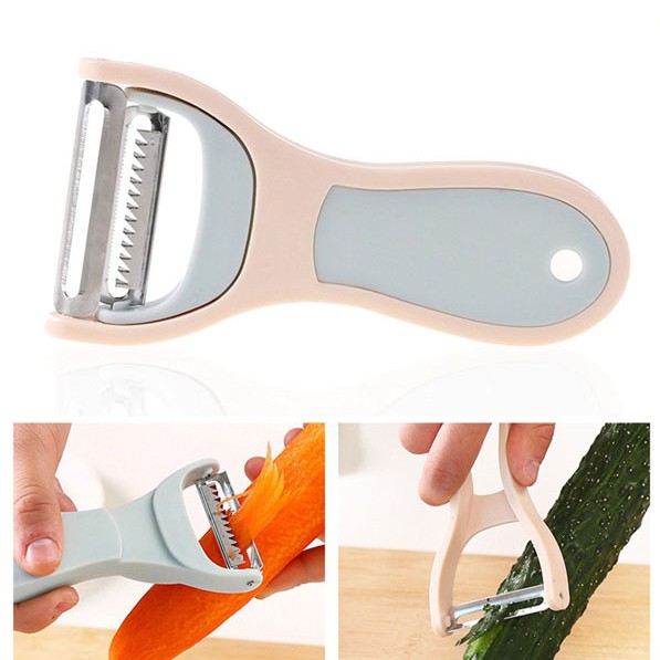 Nạo gọt củ quả đa năng 2 in 1