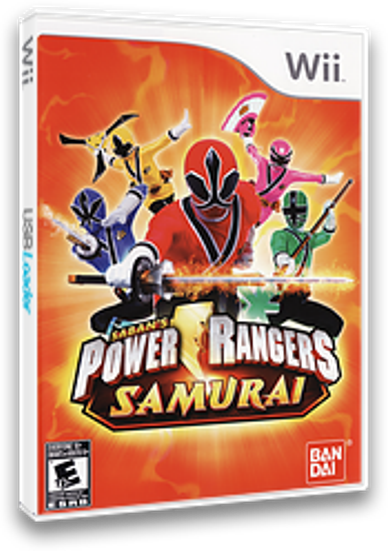 Nintendo WII Games Power Rangers Samurai - SM5EAF (For MOD Console Only ...