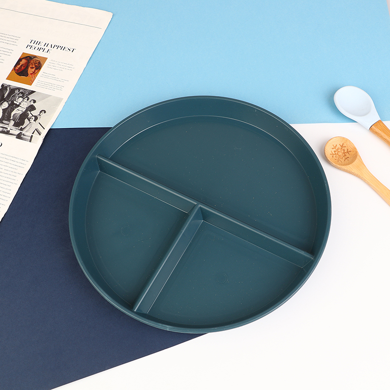 1Pc%20Divided%20Dish%20Reusable%20Round%20Dinner%20Plate%20Kitchen%20Dinnerware%20Portion%20Plates%20-%20Image%205
