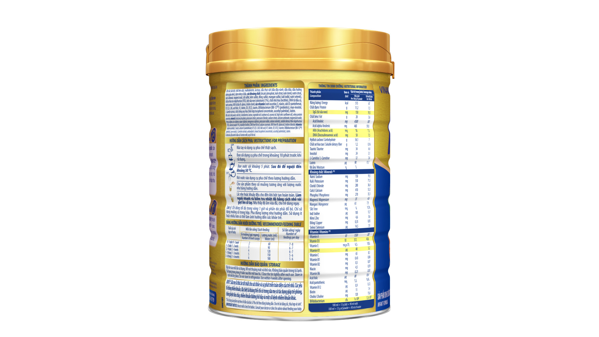 Sữa bột Dielac Alpha Gold 1 - lon 400g (cho trẻ từ 0 - 6 tháng tuổi) (sữa non) [Chính hãng] [date xa]