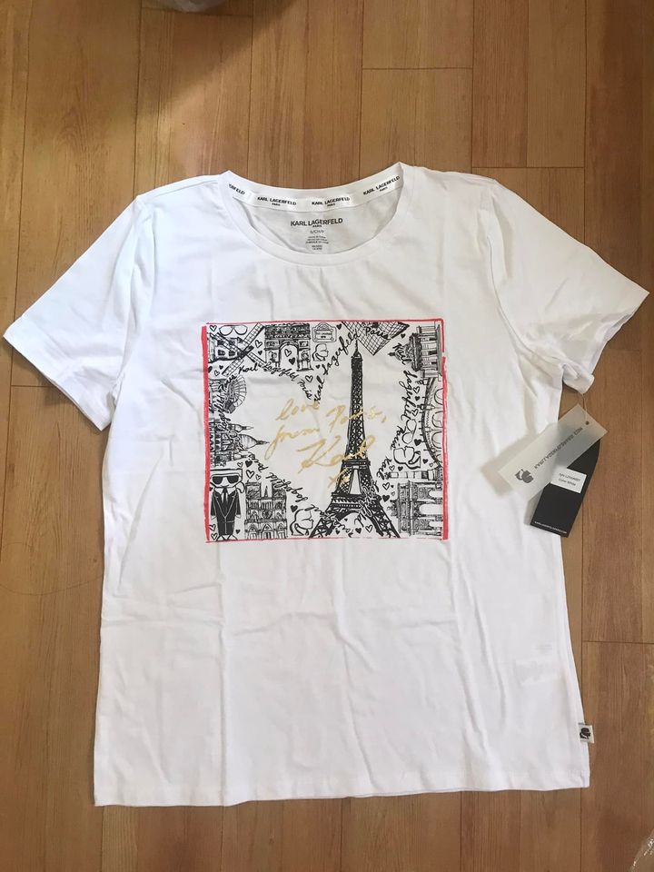 Áo thun Pháp Karl Lagerfeld size S (dưới 55kg)- Hàng Mỹ