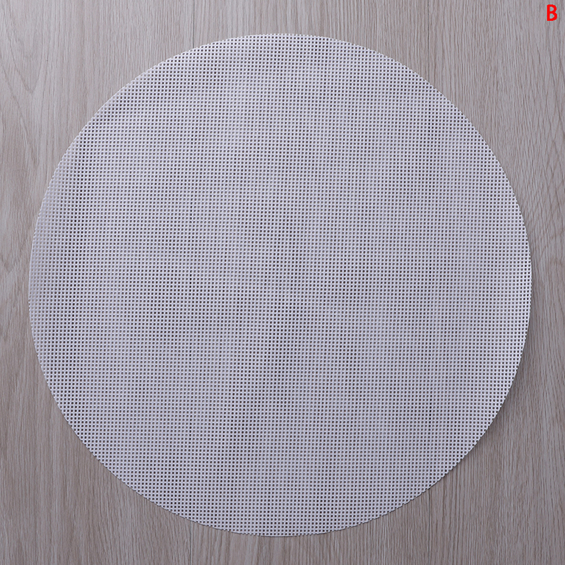 Null Tấm lót nướng bánh bằng lưới silicon chống dính hình tròn tấm lót hấp tấm lót bánh bao