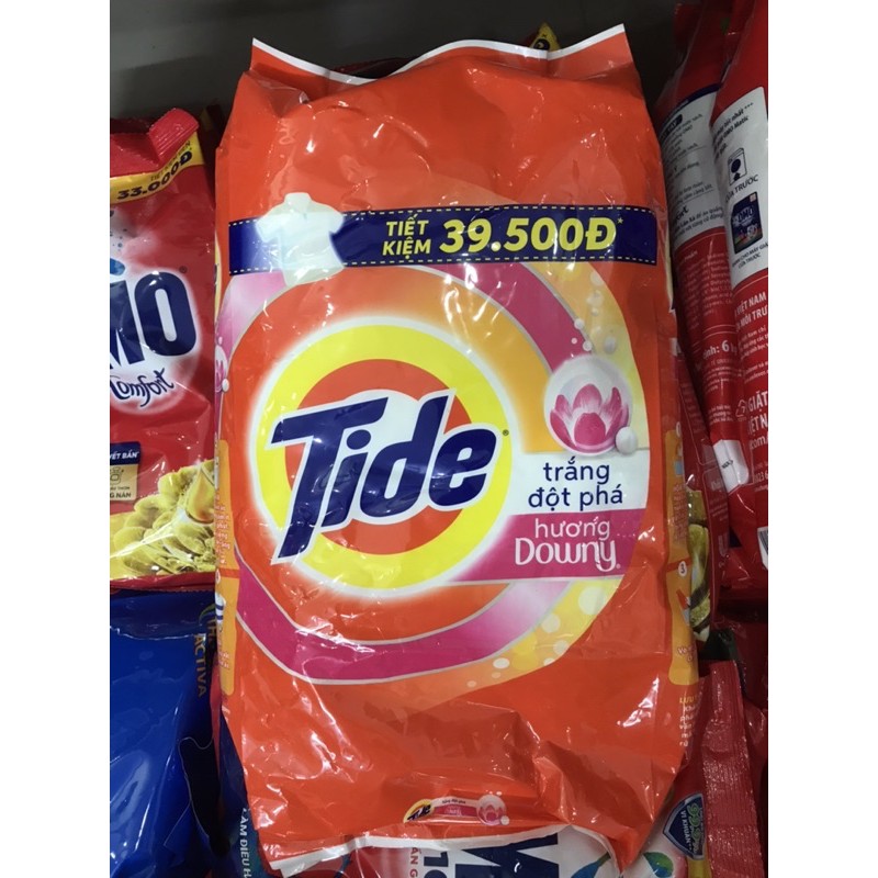Bột giặt Tide trắng đột phá hương downy 5kg