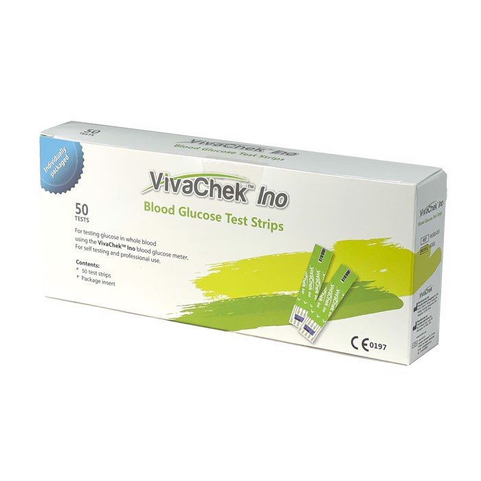 Vivachek Ino blood glucose meter strips (50 pcs/lot)