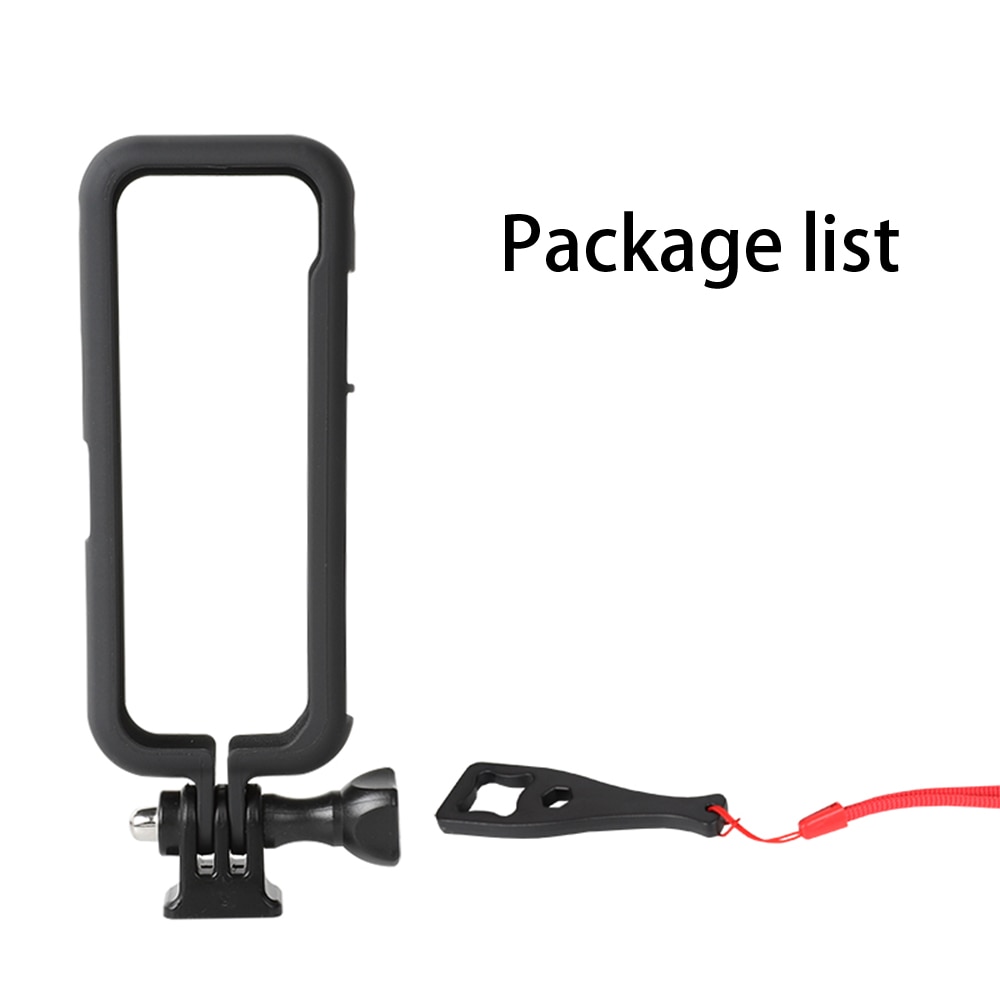 HRR Case For Insta360 ONE X2, Protective Frame 1/4 Tripod Adapter Mount Expand Cage for Insta 360 ONE X2 Action...