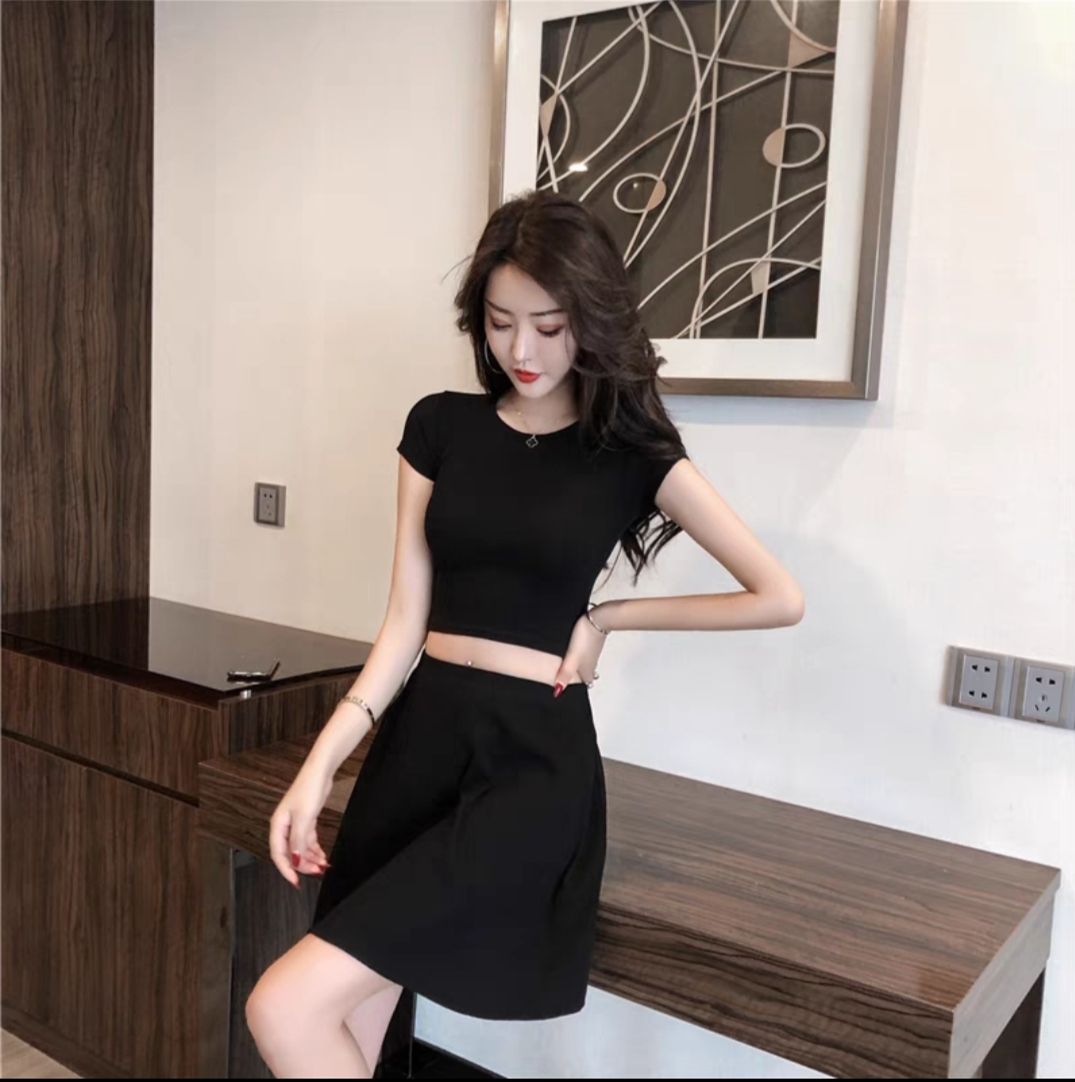 Áo thun Nữ Croptop Ctton bozip Siêu mát