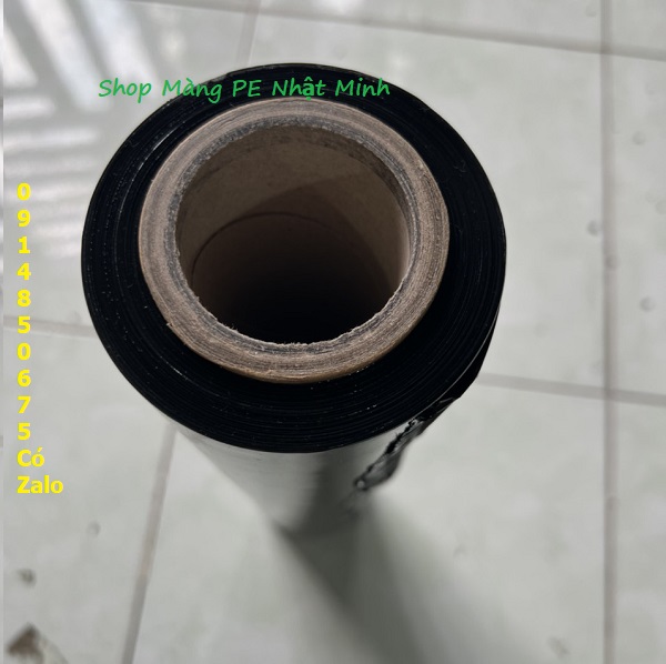 Màng PE đen thui quấn hàng 50cm 2kg