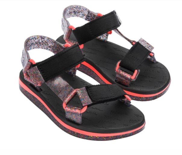 Giày sandals Melissa PPT+RDR FLR EDTN AD - Đen