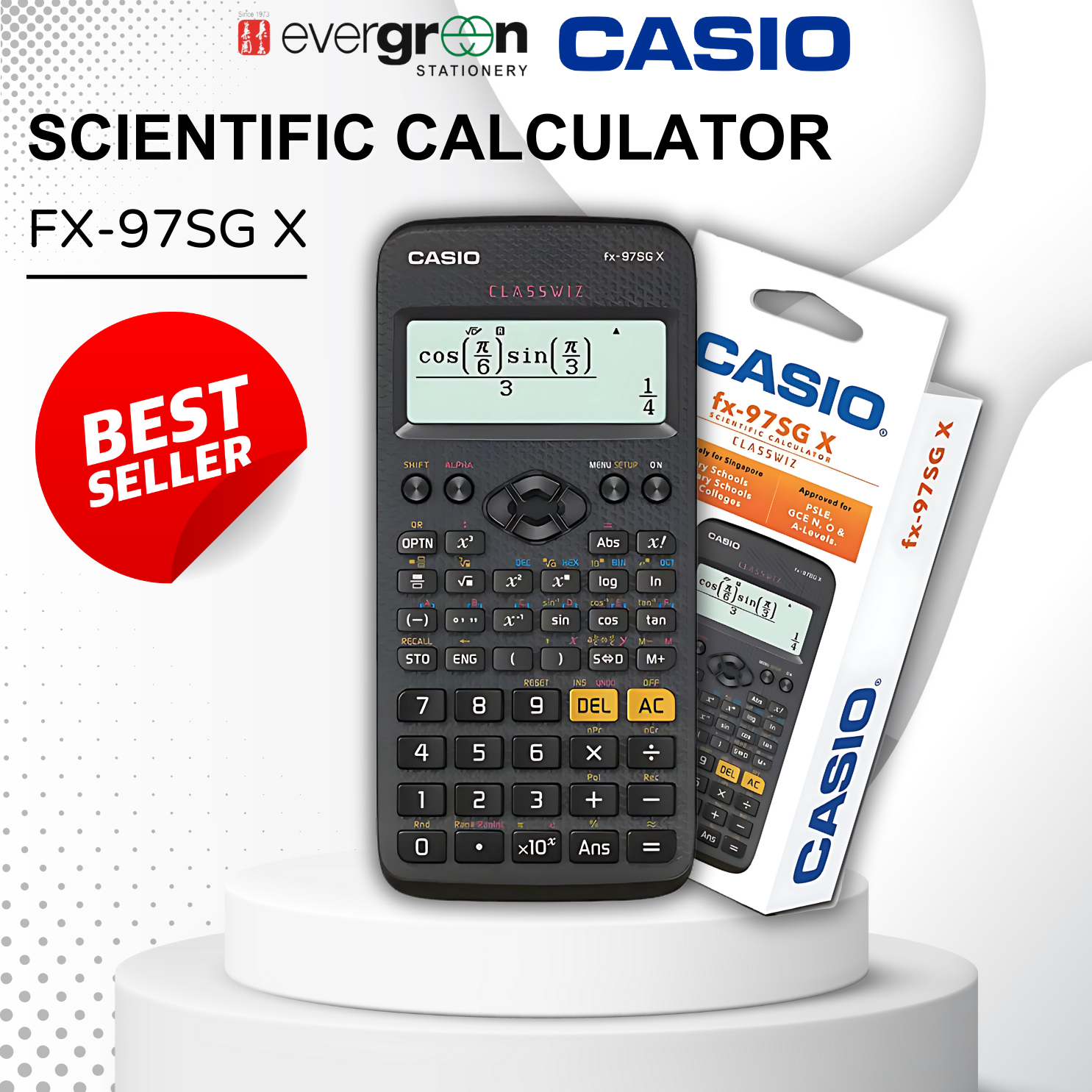 SG] Casio FX-97SG X Scientific Calculator | MOE-Approved