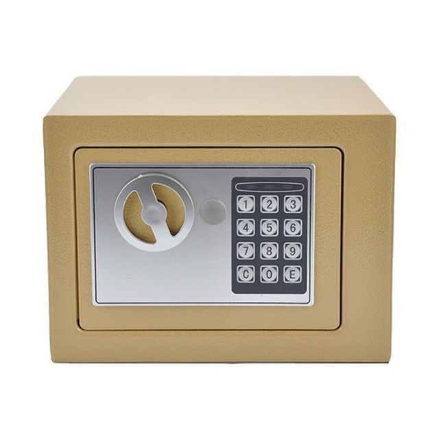 Két sắt khóa số thông minh tiết kiệm cho gia đình, két sắt mini, két sắt an toàn – 257