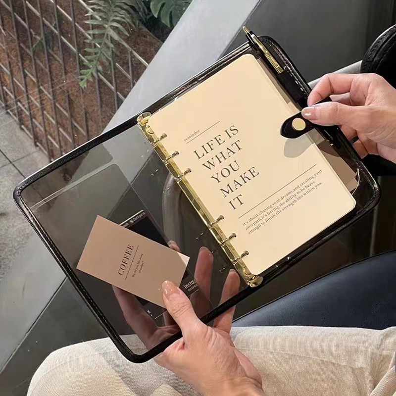 %E3%80%90GlowBound%E3%80%91A5%20A6%20Trandparent%20Binder%20Journal%20soft%20cover%20Notebook%20Diary%20Agenda%20Planner%20Advanced%20business%20Office%20work%20Notepad%20Stationery%20-%20Image%204