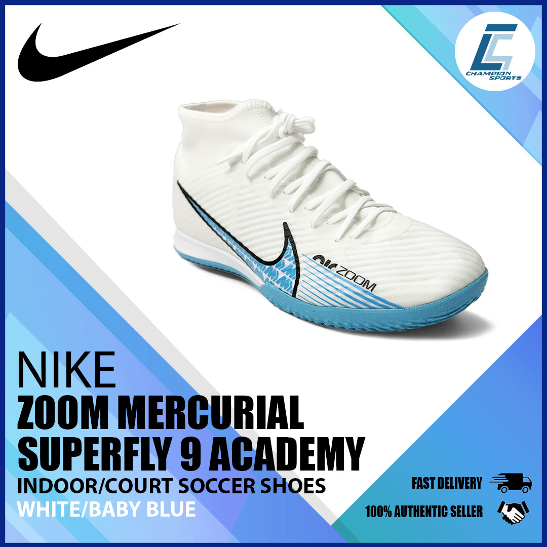 nike mercurial indoor blue