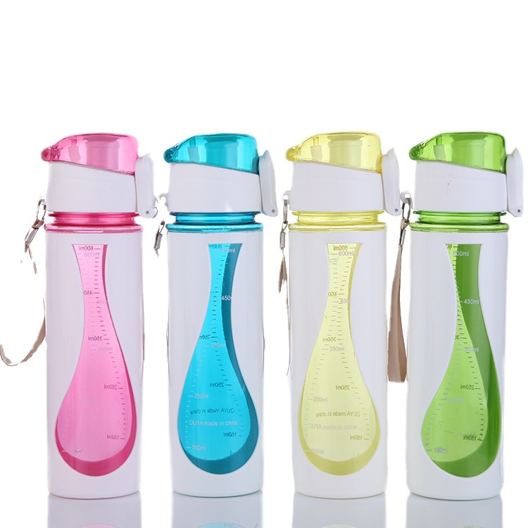 Bình đựng nước, bình nước SANNUO 580ml nhựa cao cấp