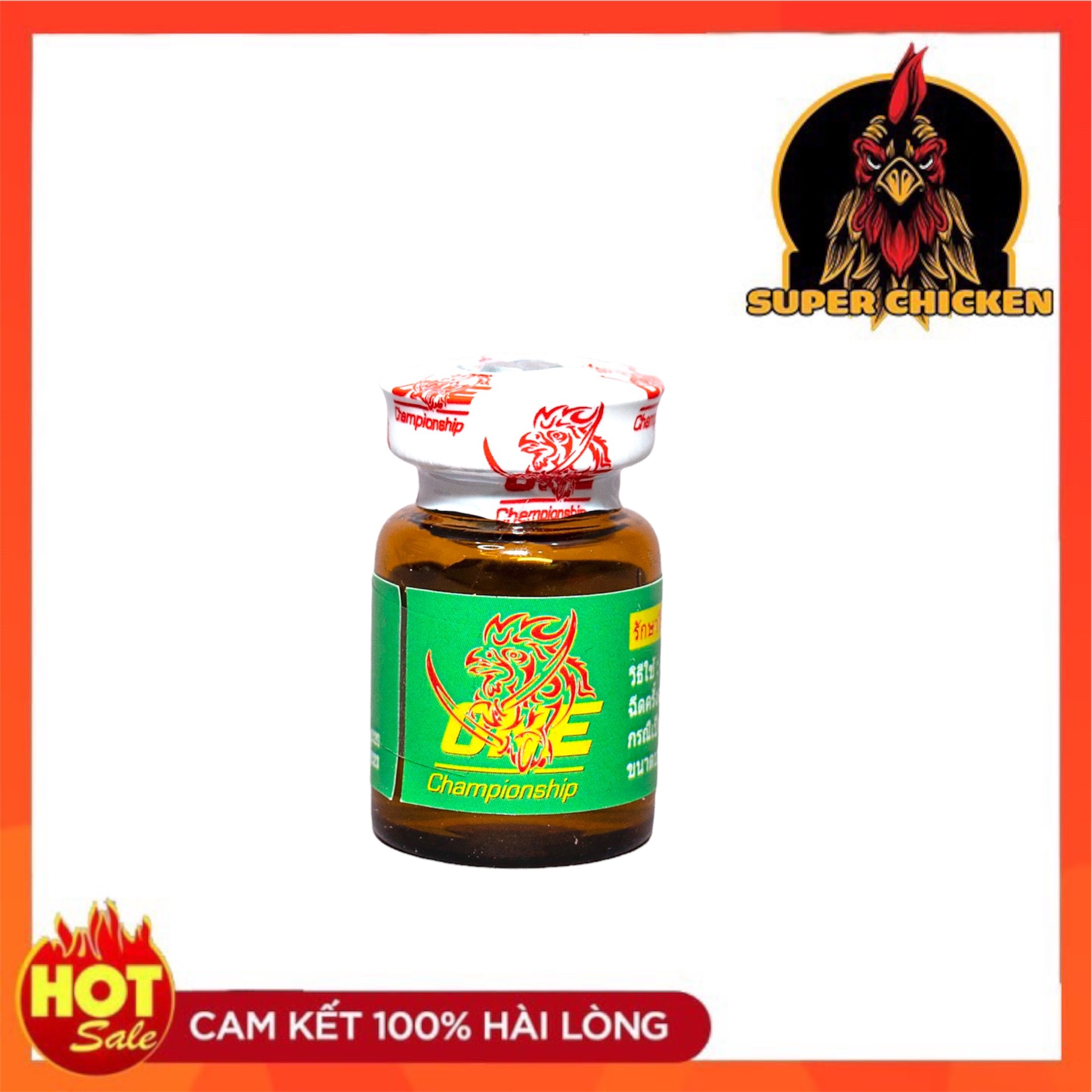 Thuoc tri gà té gió, bại liệt TÉ GIÓ ONE XANH thái lan dùng cho gà bị bại liệt 5 ml, thuoc gà bị té gió, tri té gió ở gà