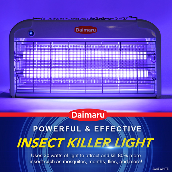 Daimaru Insect Killer Bt2x15w Electric Bug Zapper Pest Control Anti