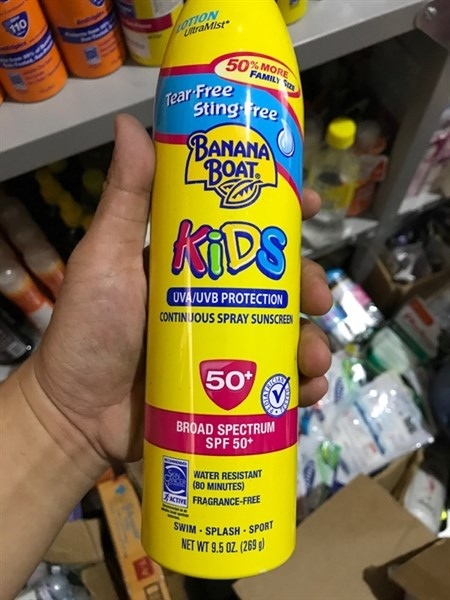 tear free spray sunscreen