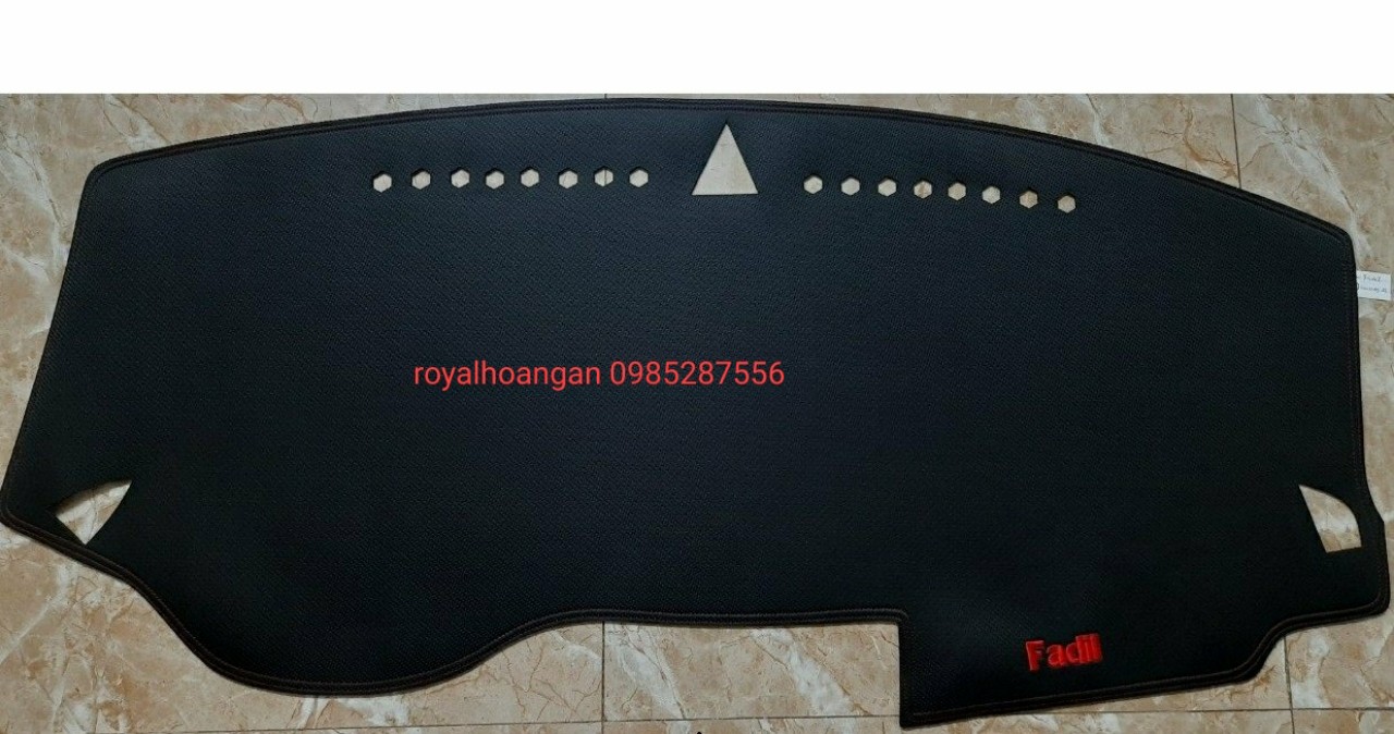 Fadil, thảm taplo da vân cacbon vinfast fadil