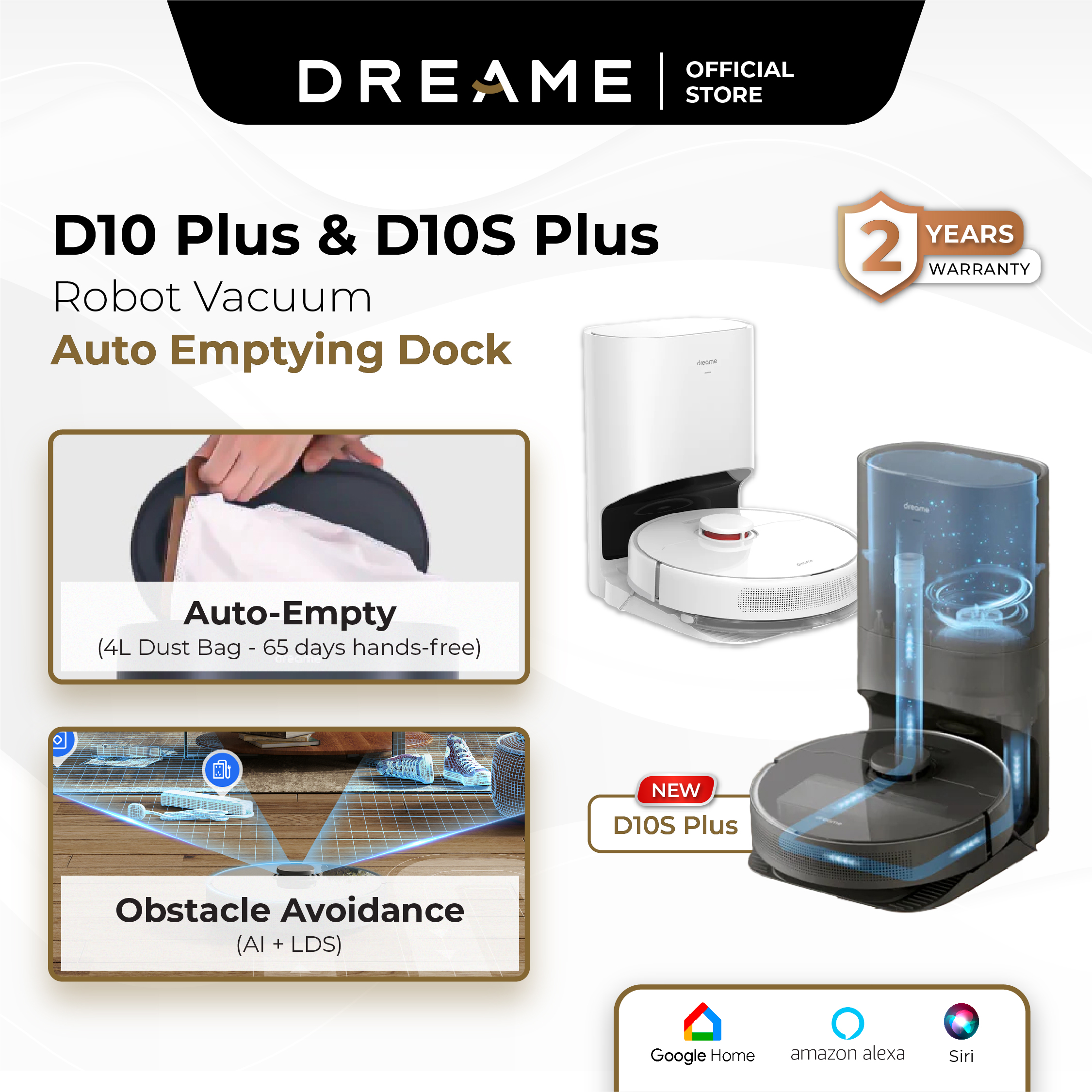 Dreame D10 Plus - this is the one to buy! 