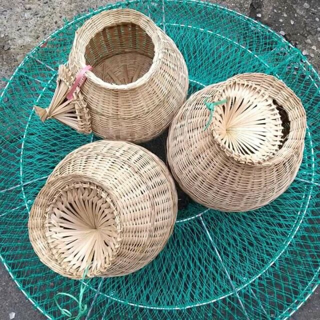 GIỎ TRE ĐỰNG CUA, TÔM, CÁ – GIỎ ĐỰNG, DECOR TRANG TRÍ