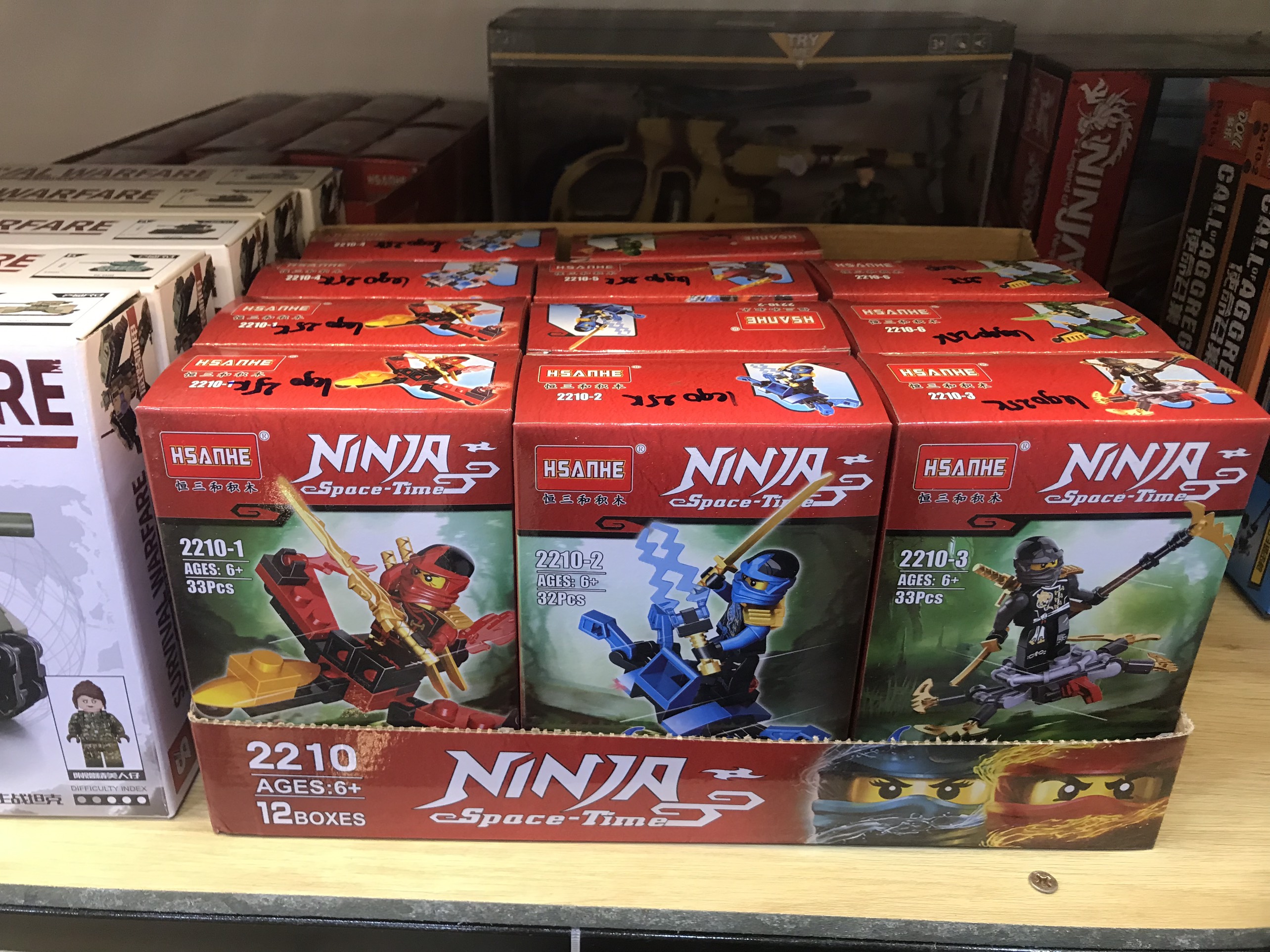 Đồ Chơi Lắp Ráp - Minifigures Các Nhân Vật Ninja Go