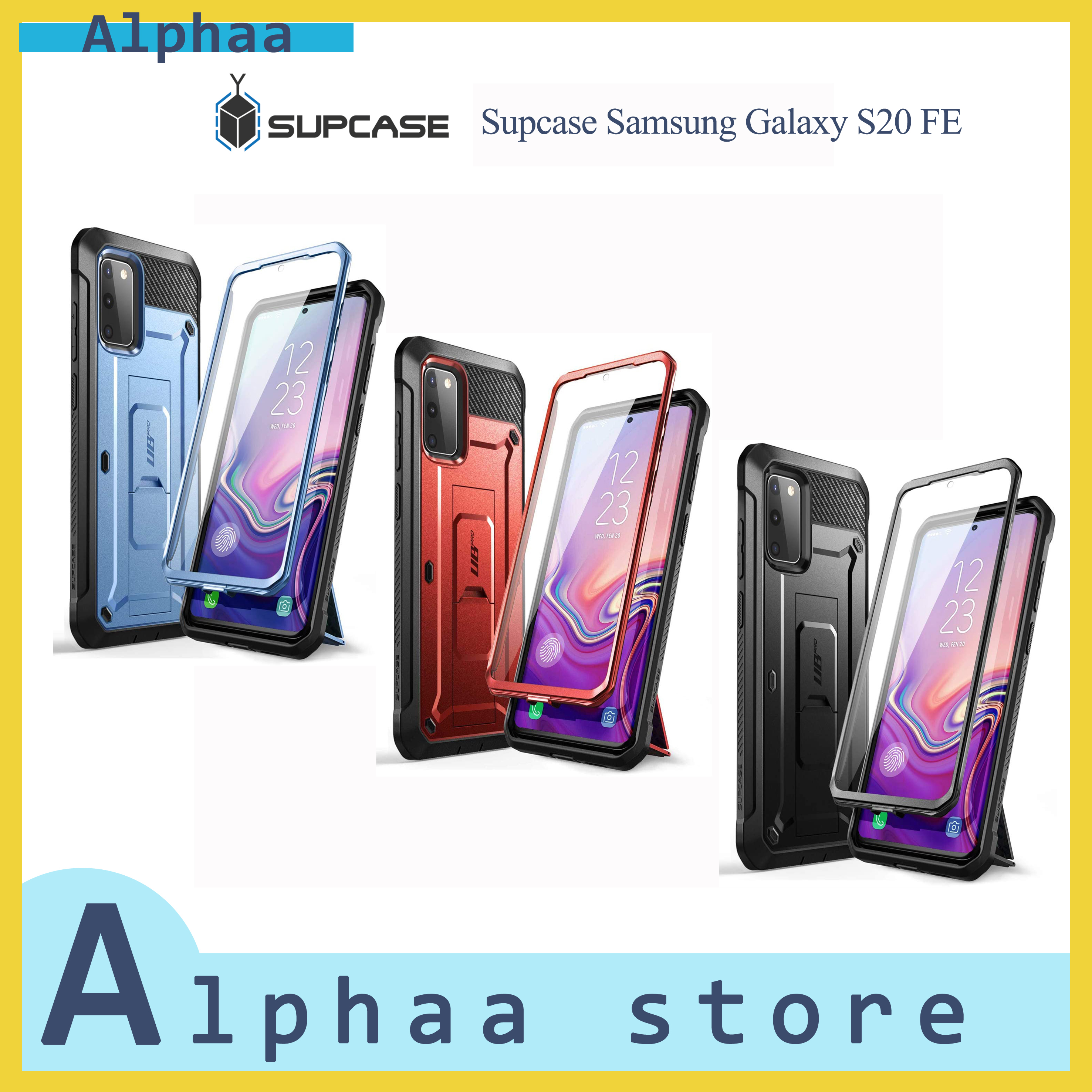 Supcase Ub Pro Series Full Body Rugged Holster Case For Samsung Galaxy S Fe With Screen Protector Lazada Singapore