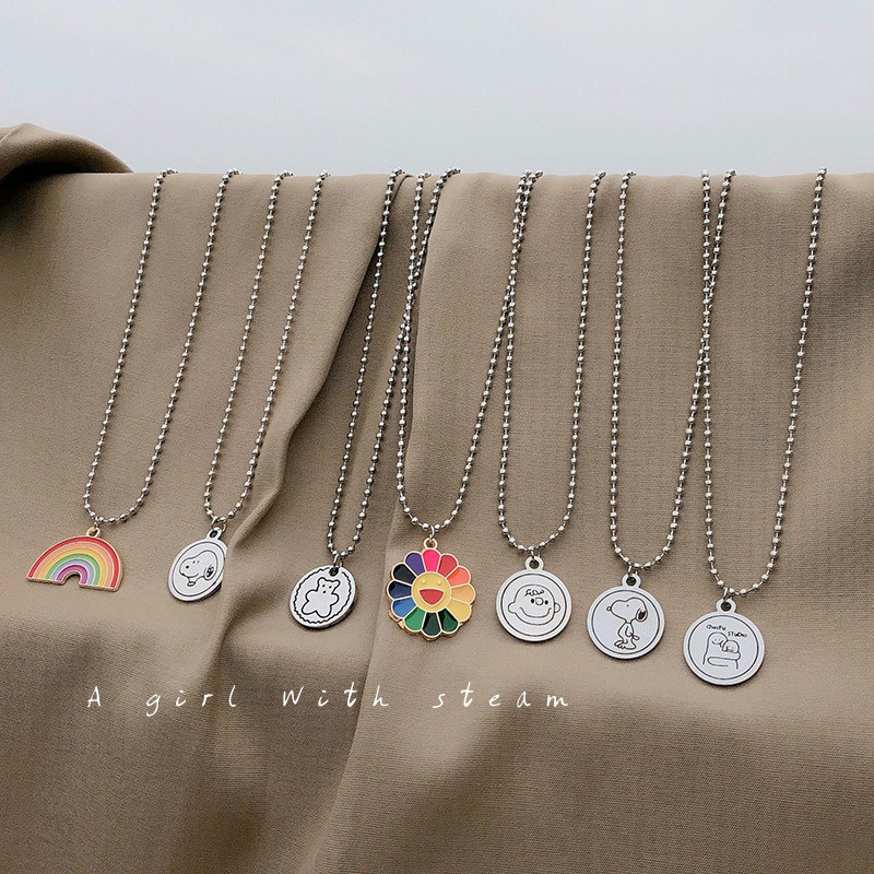 %E3%80%90Hot%20Picks%E3%80%91Titanium%20Steel%20Non-fading%20Snoopy%20Long%20Pendant%20Necklace%20Women's%20Trendy%20Ins%20Personalized%20Couples%20Sweater%20Chain%20Men%20-%20Image%202