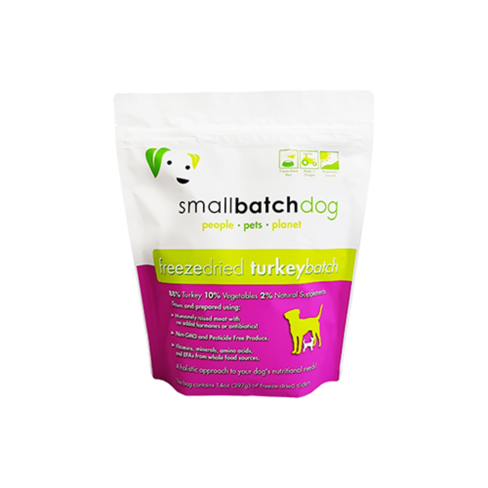 small batch frozen dog food