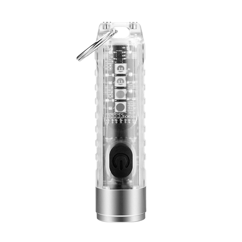 Đèn Pin LED Móc KHóa Đèn LED Mini Bỏ Túi Đèn Pin Khẩn Cấp Ngoài Trời