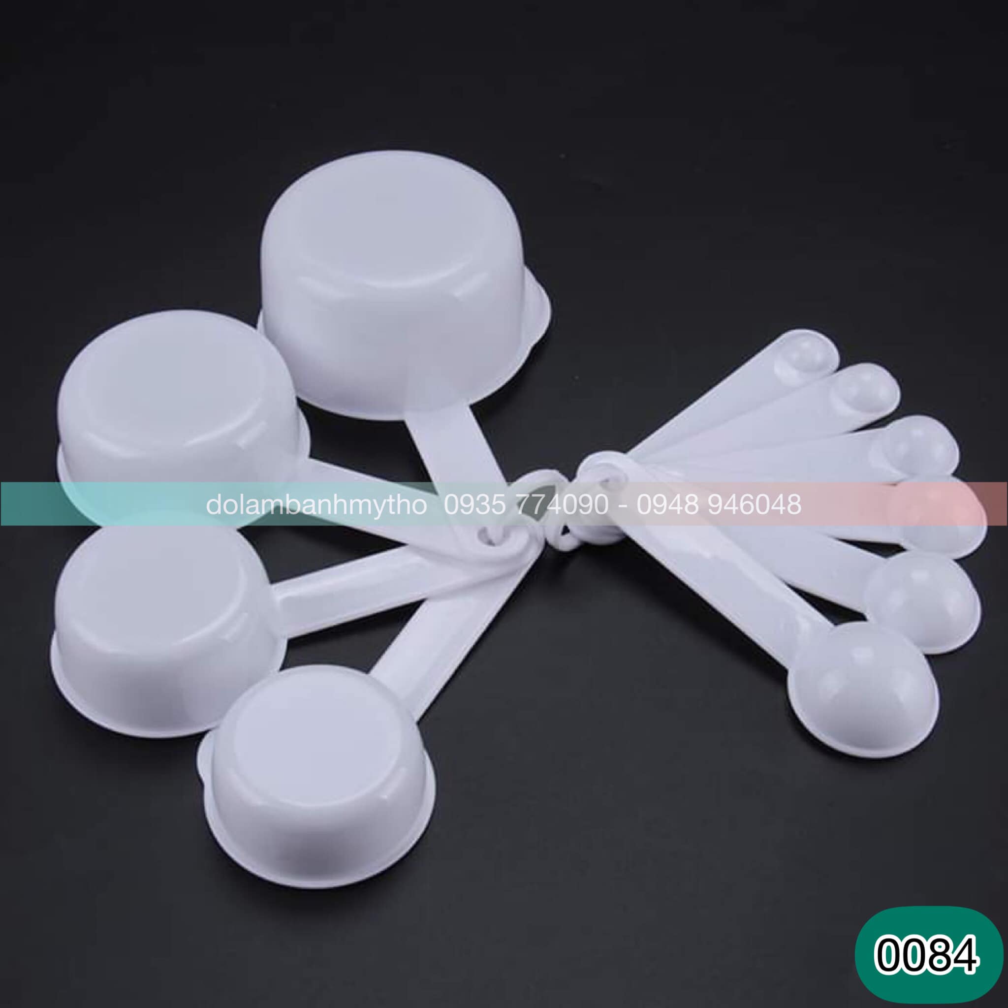 Bộ cup đong nhựa 10 món