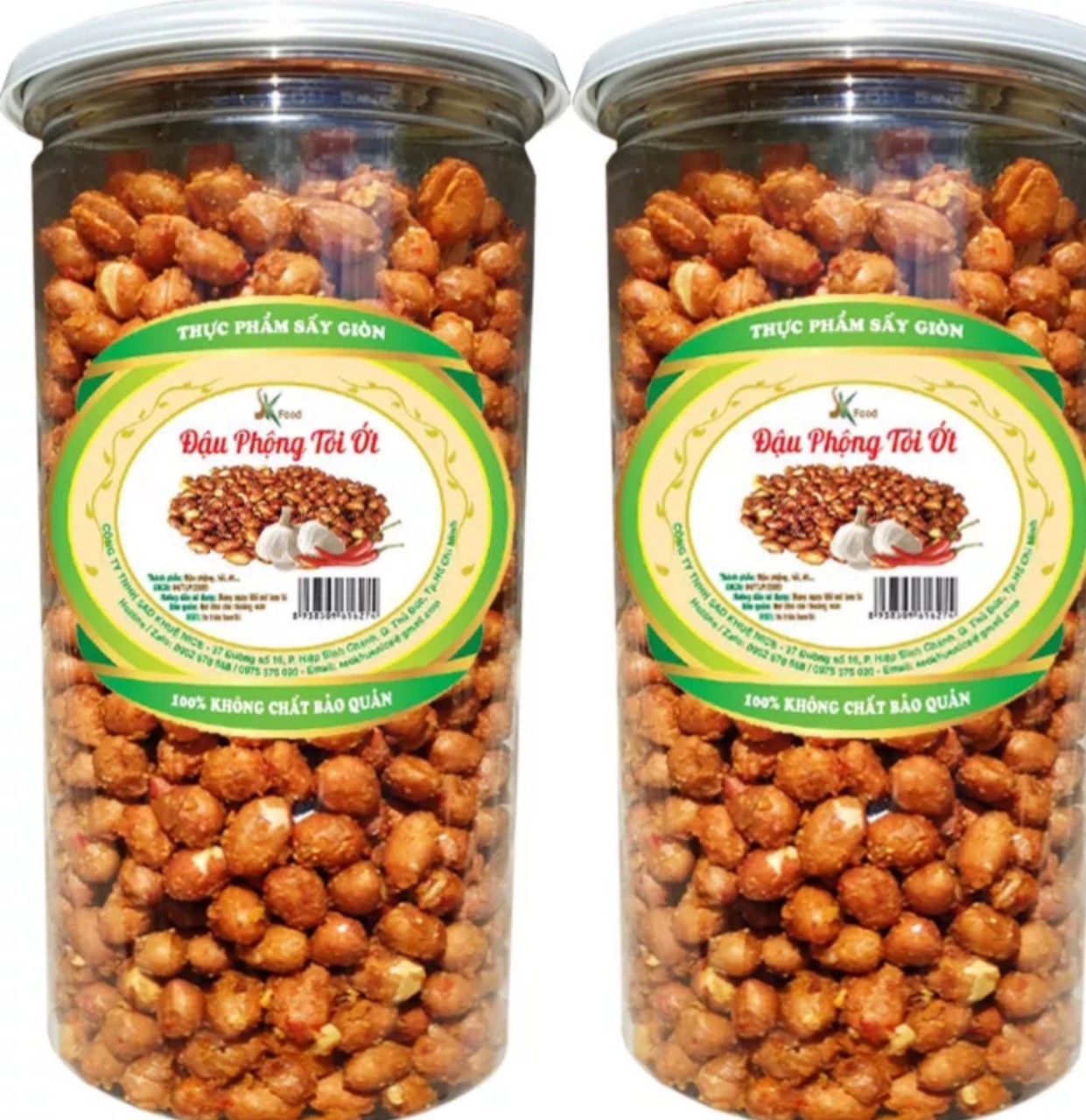 [HCM]500G ĐẬU PHỘNG TỎI ỚT