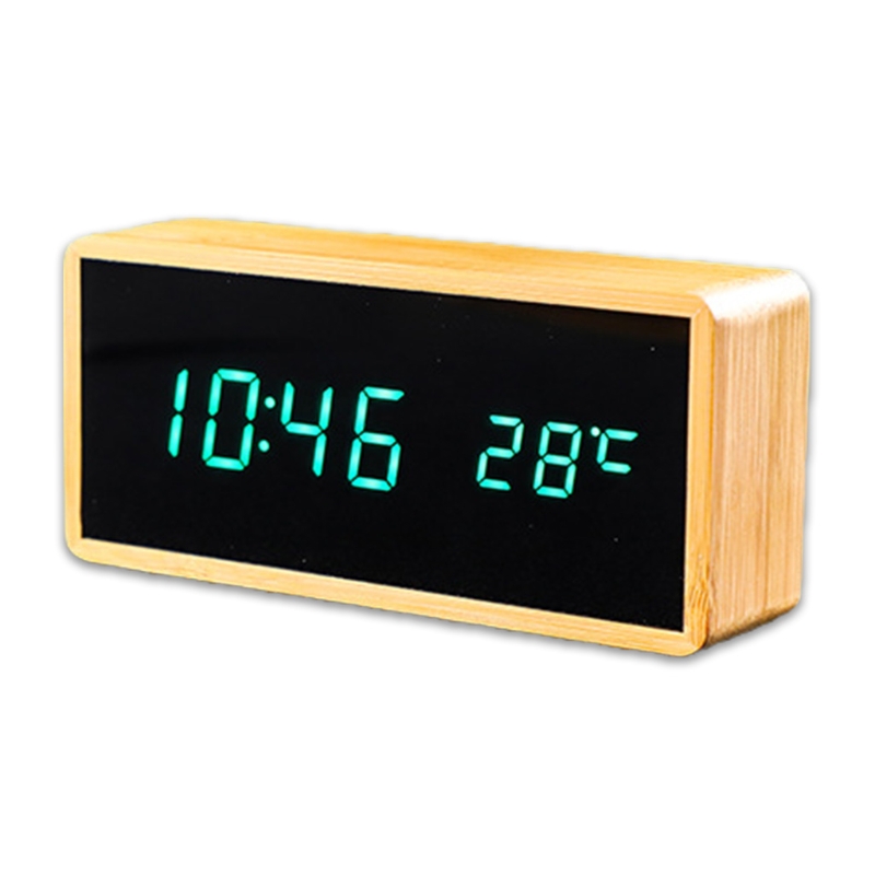 【Innovative design】Electronic Digital Temperature Time Dual Display ...