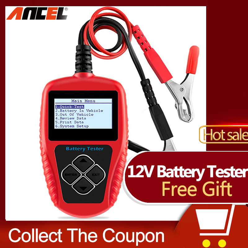 Ancel BA101 Car 12V Volts Battery Tester Analyzer Digita 1002000CCA 30