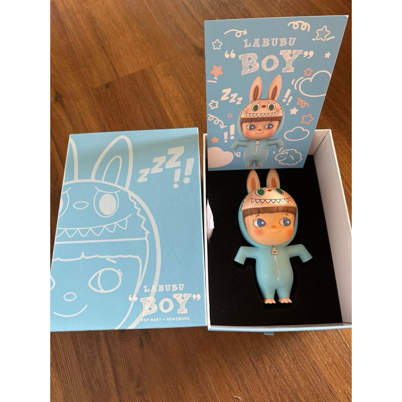 その他 LABUBU BOY Pop mart HOW2WORK POP MART x HOW2WORK LABUBU Half Limited Art Toy | eBay